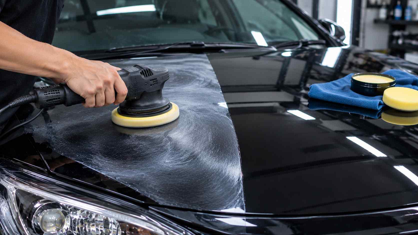 efek poles mobil bertahan