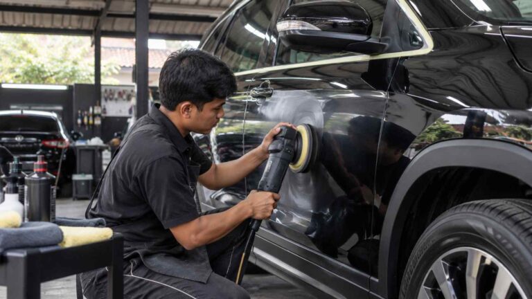 merawat cat mobil